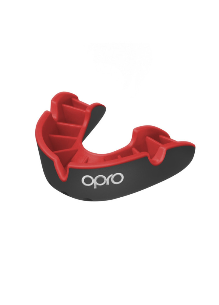 OPRO: Tandskydd SILVER - SVART