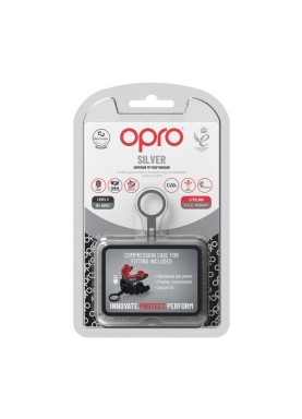 OPRO: Tandskydd SILVER - SVART