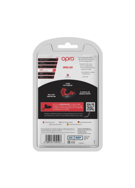 OPRO: Tandskydd SILVER - SVART