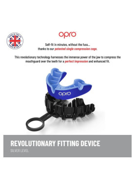 OPRO: Tandskydd SILVER - VIT