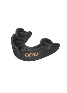OPRO: Kids Tandskydd  BRONZE - SVART